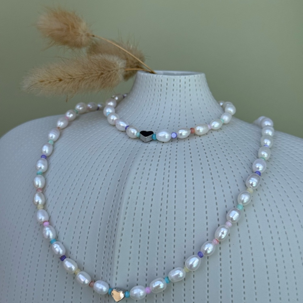 Pearl Necklace Set